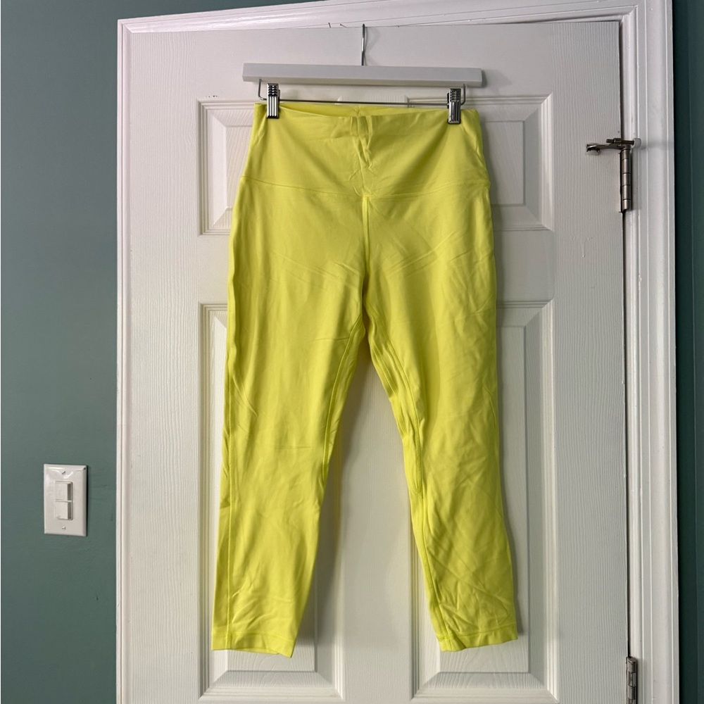 lululemon athletica High-Rise Lemon Yellow Leggings